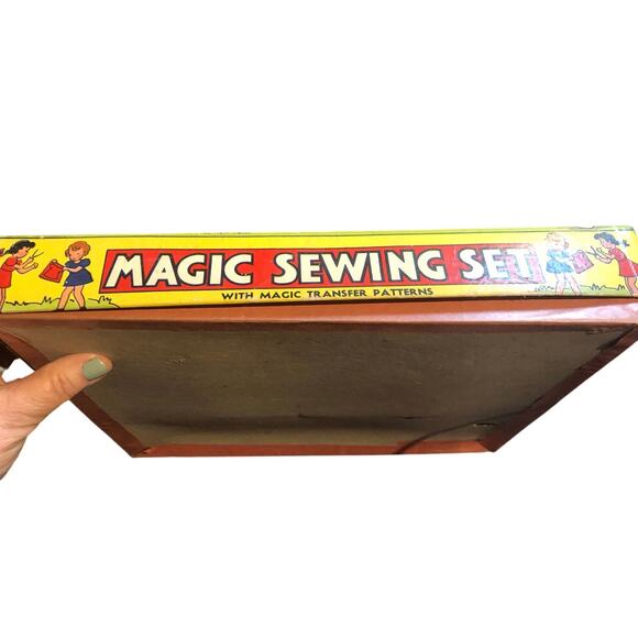 Vintage, rare, magic, sewing kit, 1938 USA made original box - Picture 6 of 14